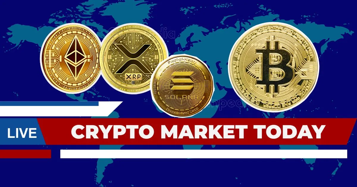 Crypto Market Today: Ethereum, SUI, XRP, Pi Network React to Market Trends